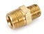 123A-FE BRASS FITTING<BR>1" NPT MALE X 3/4" NPT MALE HEX NIPPLE